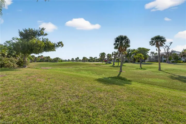 View of green lawn