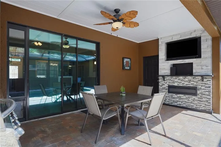 Outdoor Kitchen and entertainment center