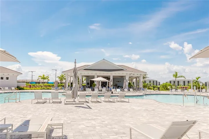 Resort style pool