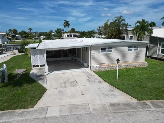 Huge carport, could be made into a garage