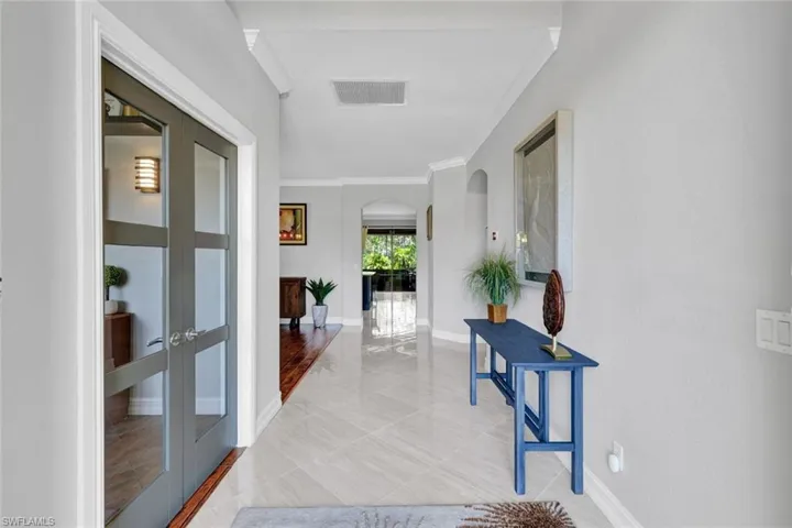 Front Entryway with Den to the left