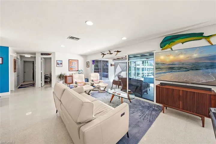 View of living room
