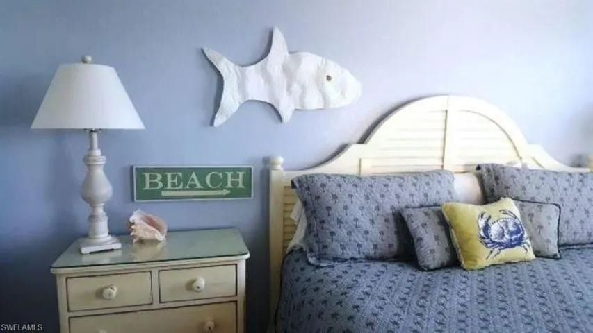 Primary bedroom pre Ian