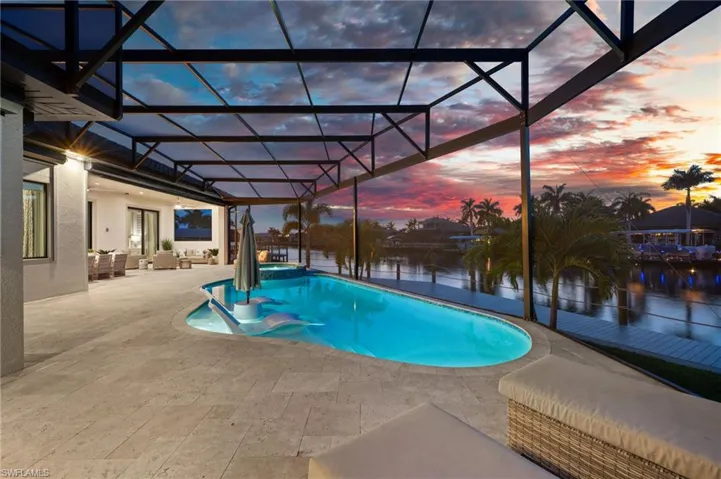 Take an evening dip in the heated, saltwater pool and spa