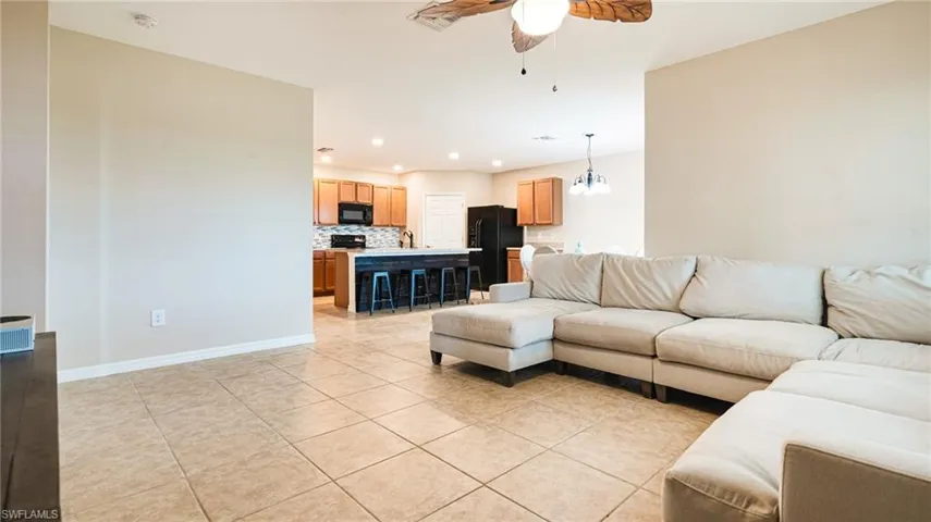 Open to the Dining Area