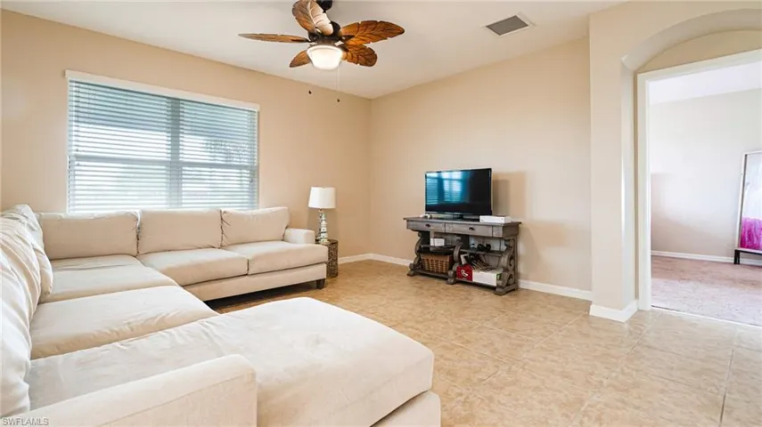 Light and airy family room.