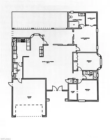 View of floor plan / room layout