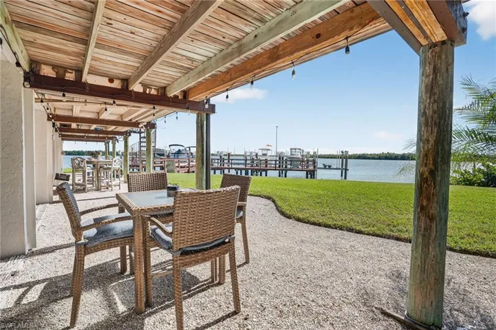 Ground Level Covered Patio / Barbecue Area