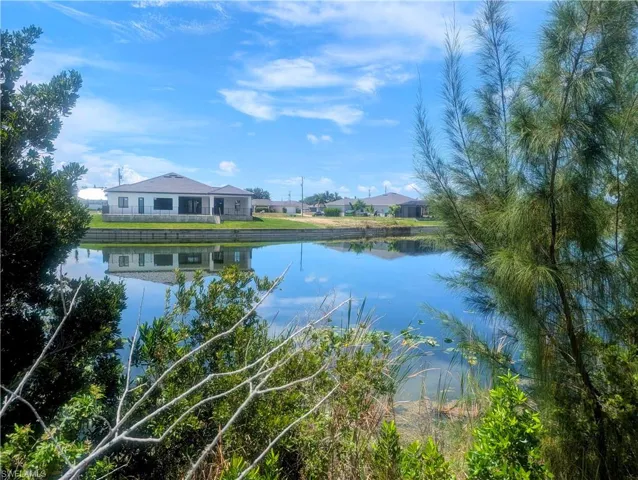 Freshwater canal view from the back of the property
