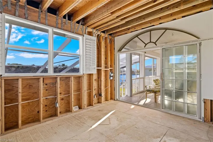 Bedroom featuring a water view and healthy amount of natural light