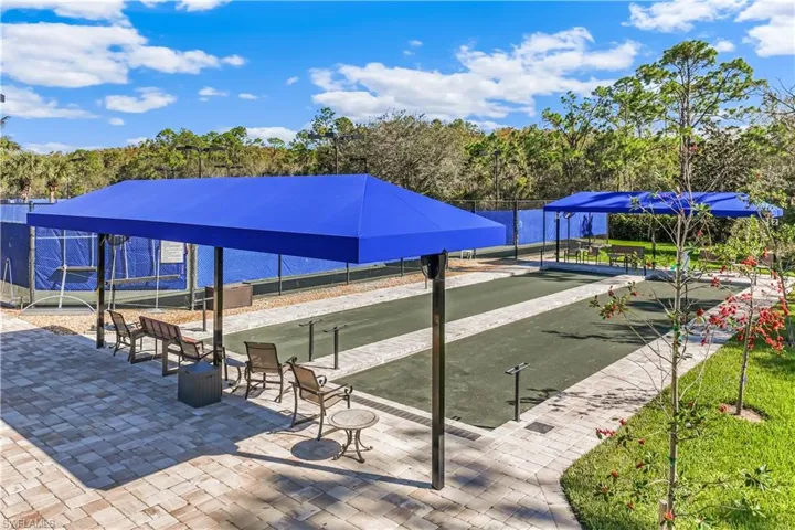 Bocce courts