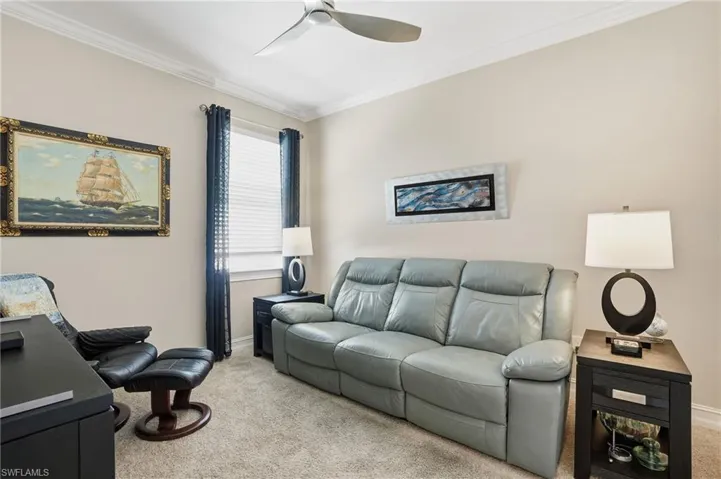 3rd bedroom (has closet)