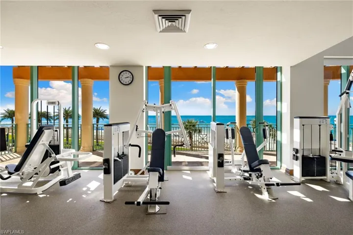 A gym with the BEST view!