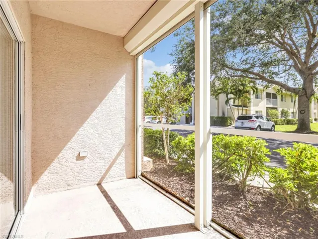 Screened In Lanai with Electric Hurricane Shutters