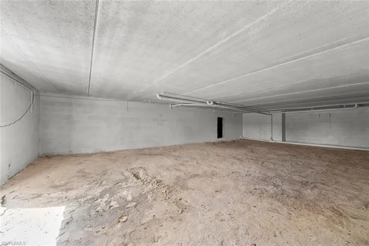 Under Home Structure - Stem Walls and Tensioned Concrete Floor
