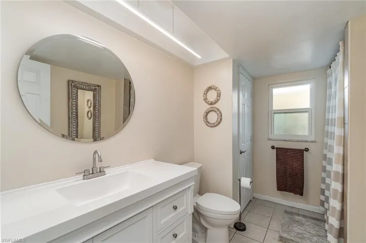 Hall bath