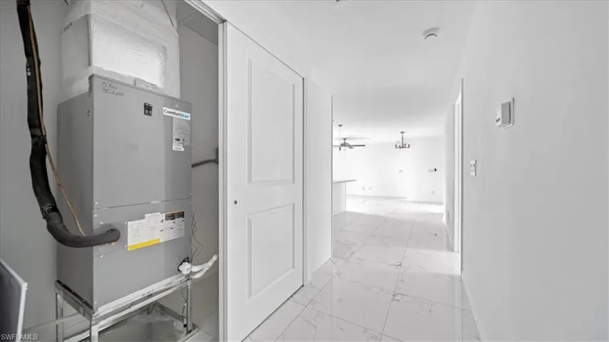 Utilities featuring heating unit