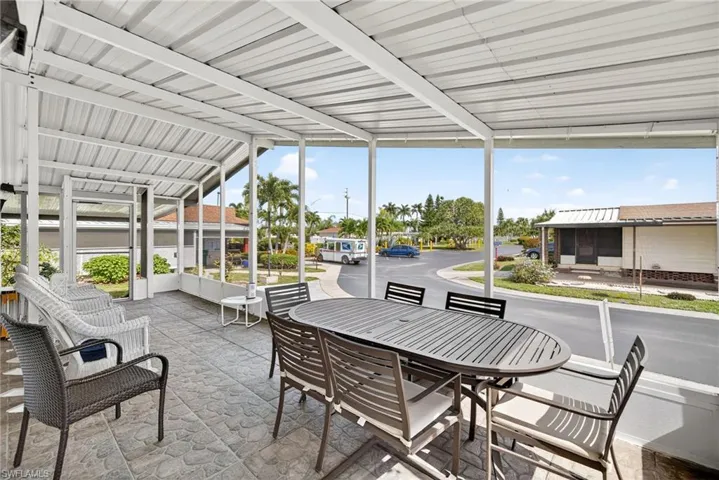 Sunroom / solarium featuring healthy amount of natural light