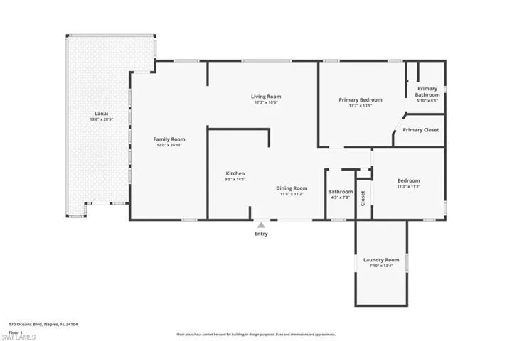 View of room layout