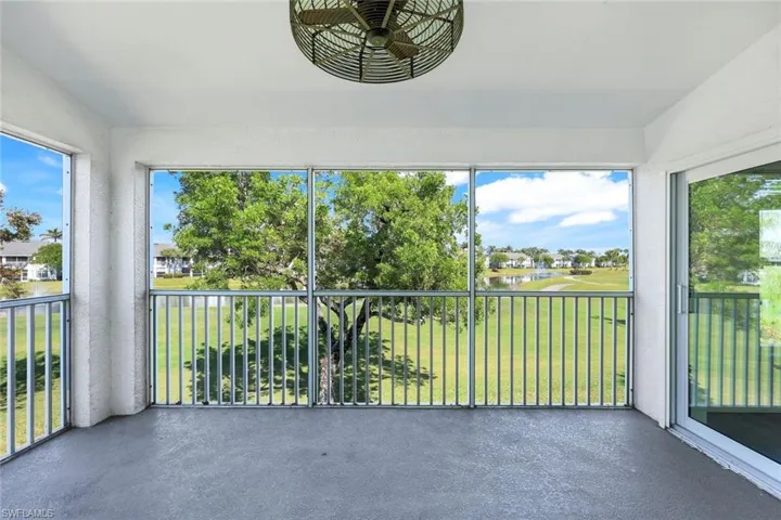 Unfurnished sunroom featuring a wealth of natural light