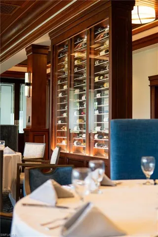 View of wine room
