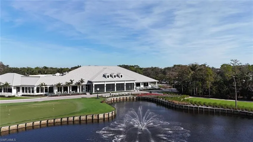 Water view with a golf club