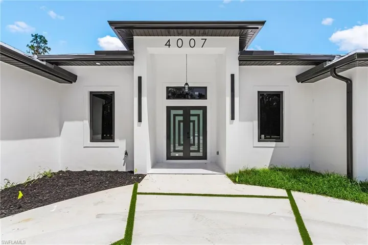Entrance to property