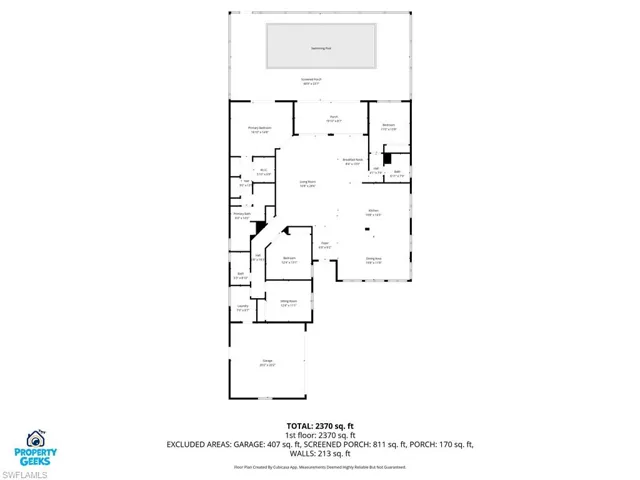 Floor plan w/dimensions