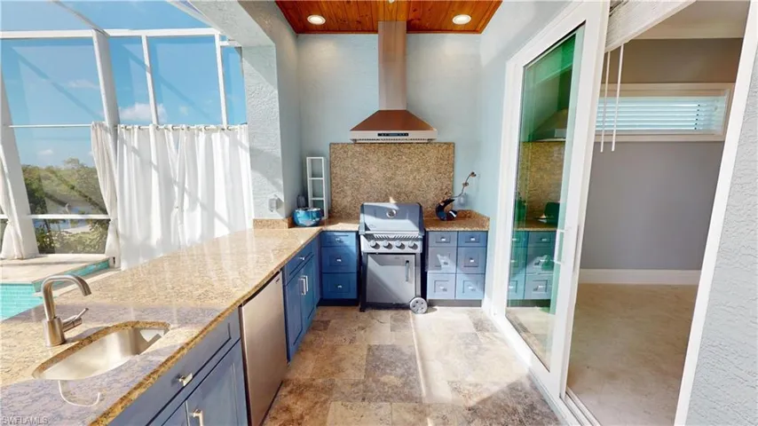Outdoor kitchen