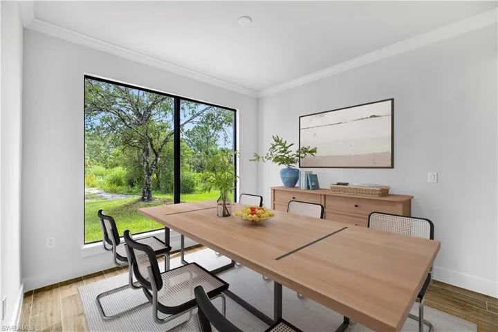 Picture digitally staged from a model home