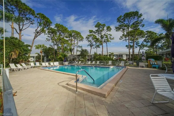 View of swimming pool featuring a gazebo and a patio