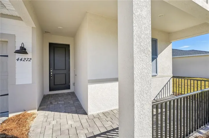 View of exterior entry