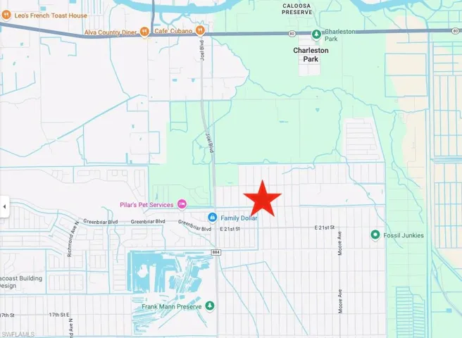 Map of property location