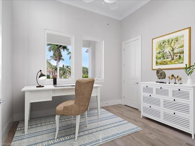 Office/ 4th bedroom Staged furniture