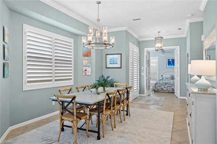 Dining-room and front entrance