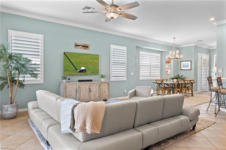 Living-room and dining-room