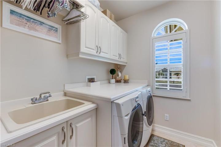 First floor Laundry room