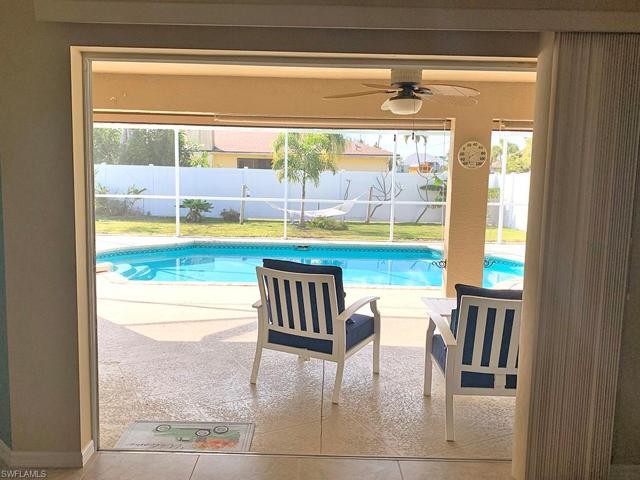 Living Area Pool View
