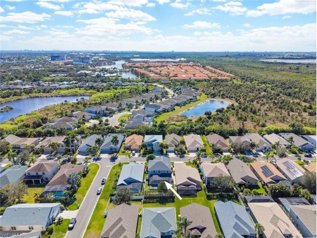 Aerial view of Gladiolus Preserve
