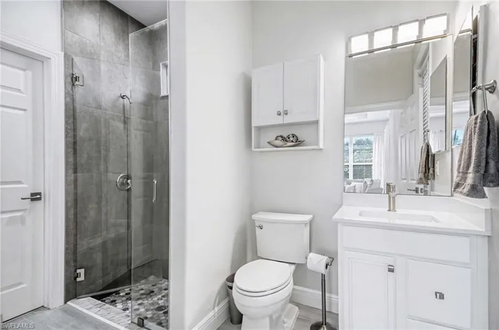 One of two primary baths.  Also serves as pool bath.