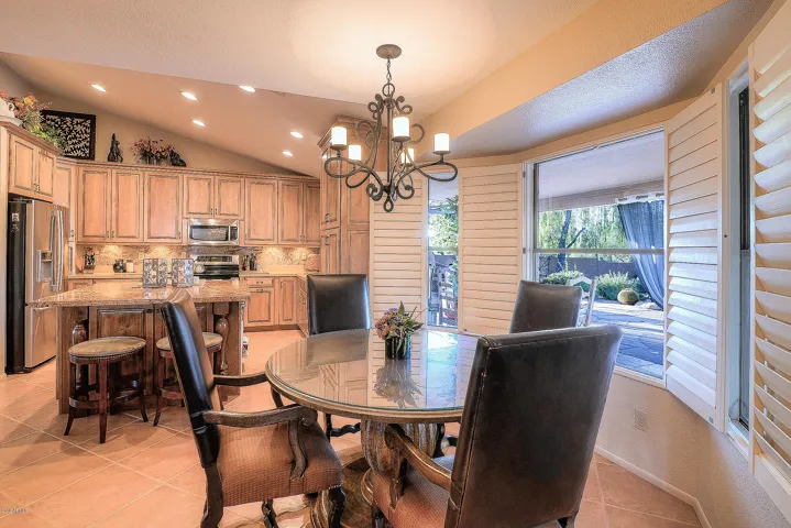 Dining Area and Kitchen