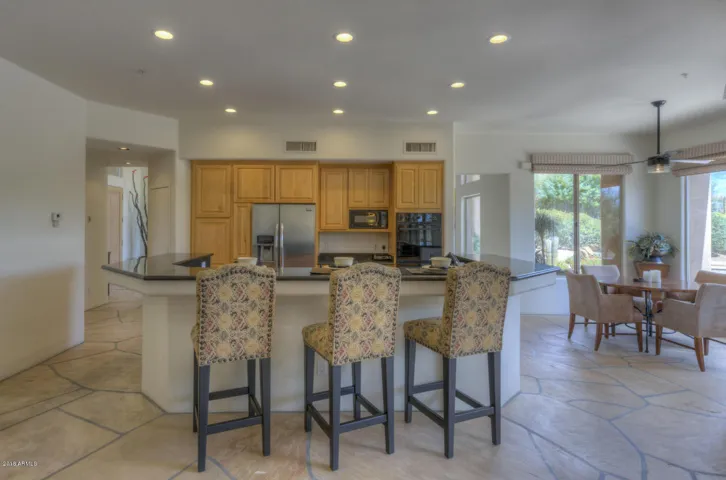Open and airy kitchen