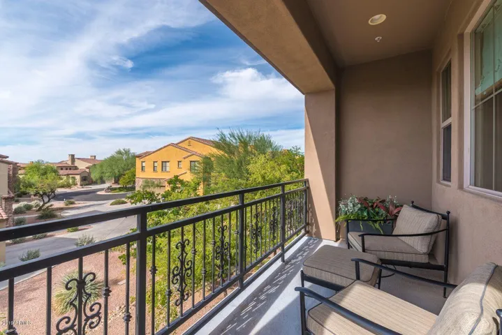 Upstairs Balcony off of Master Bedroom