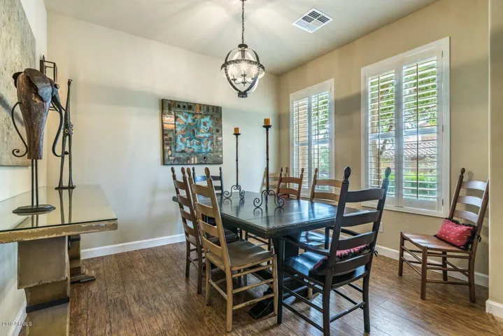 Dining area