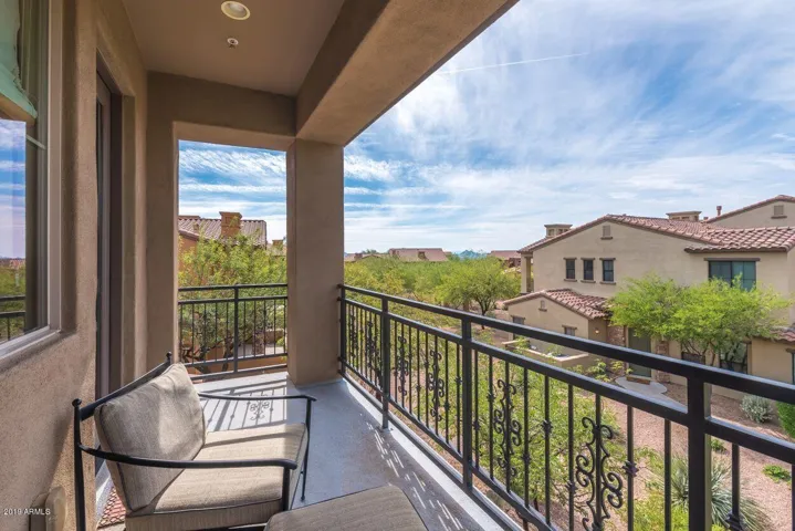 Upstairs Balcony off of Master Bedroom