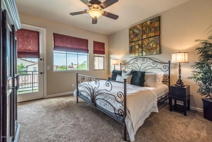 Master Bedroom with private balcony