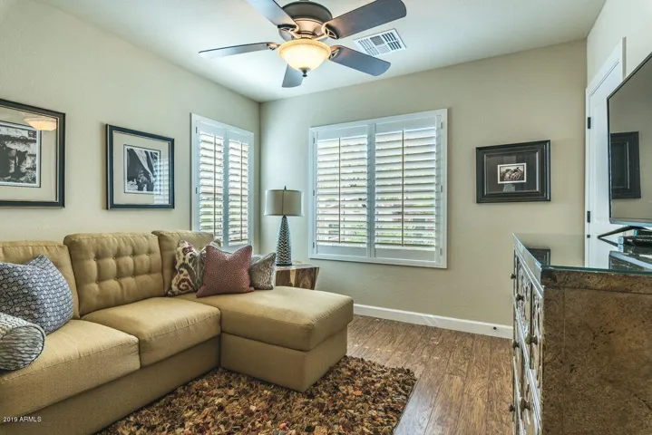 Combination room with queen sofa sleeper