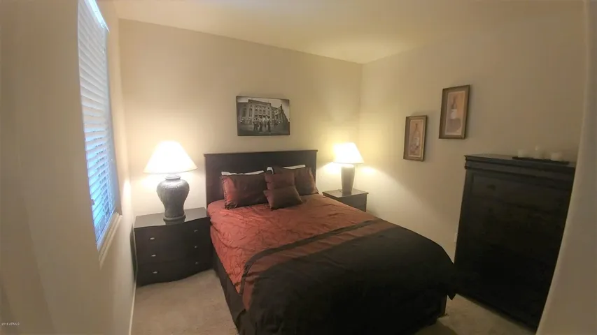 2nd bedroom with queen bed