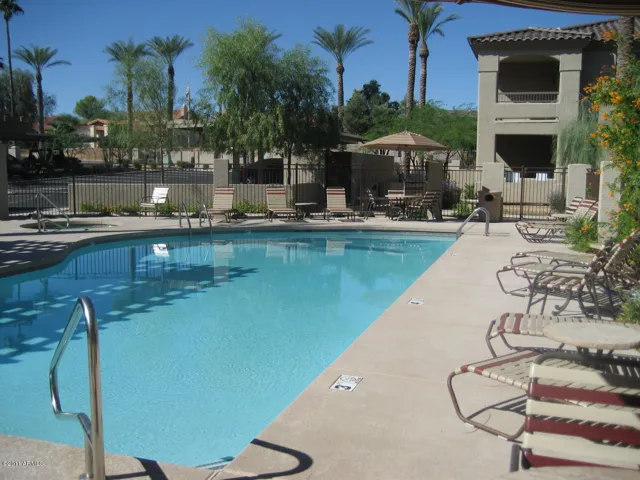 Community pool and spa area