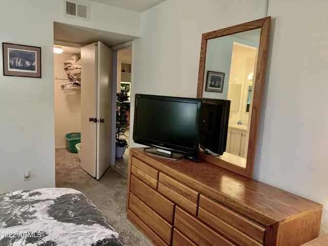 Primary Bedroom with walk-in closet